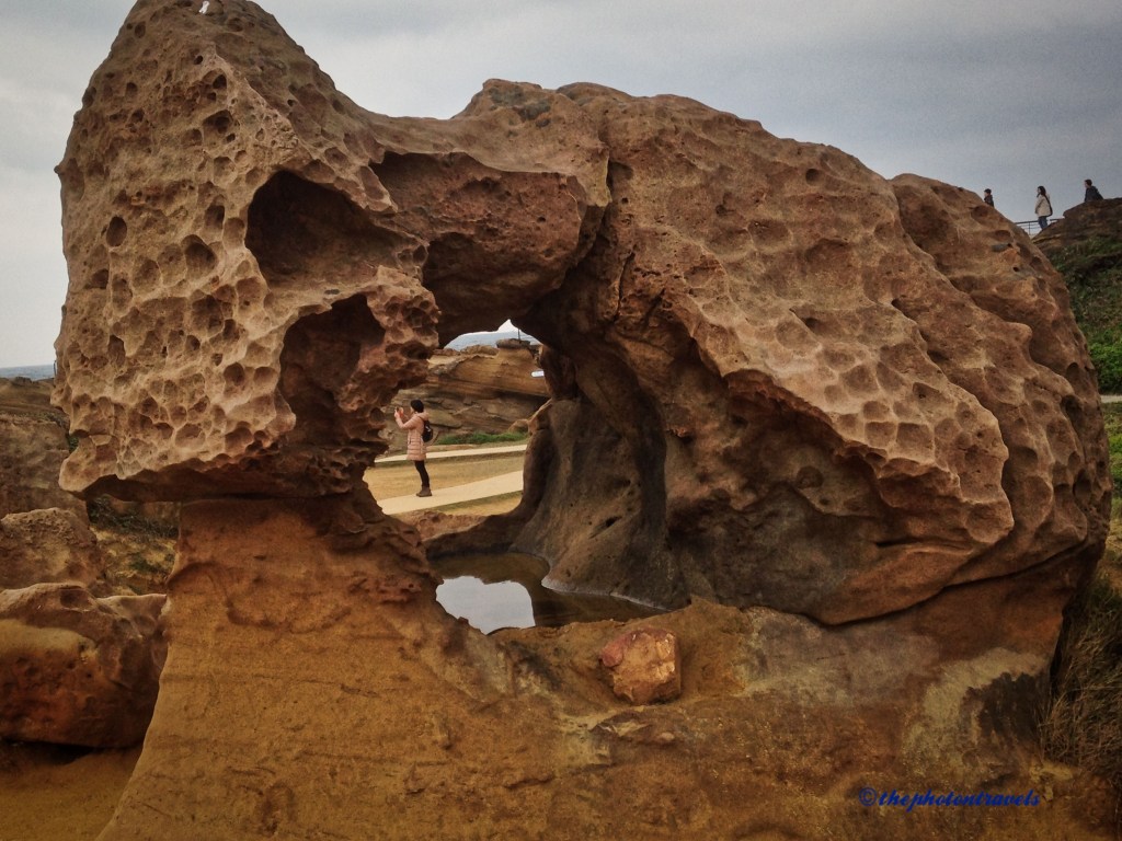 Yehliu geopark rock formation